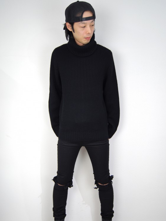 CHRISTIAN DADA CLASSIC RIB TURTLE KNIT(クリスチャンダダ)2016111171524.jpg