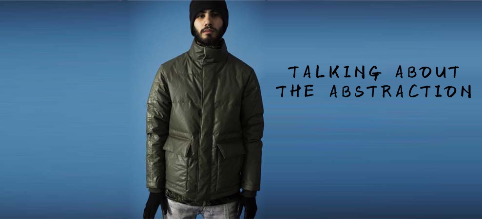 TALKING ABOUT THE ABSTRACTION RE-MAKE NYLON DOWN JACKET(トーキング アバウト ジ アブストラクション)2016111717576.jpg