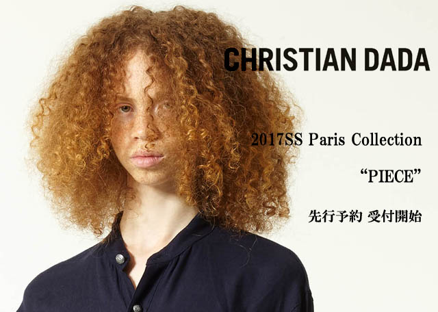 CHRISTIAN DADA　2017 S/S(クリスチャンダダ)20161210144320.jpg