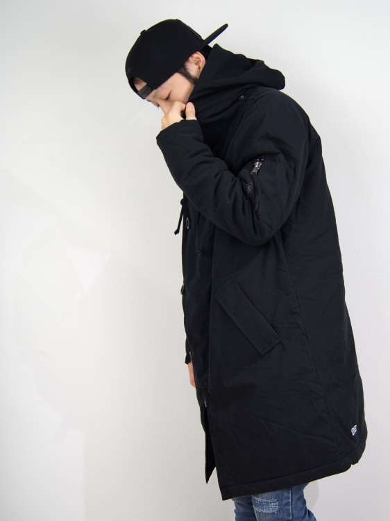 ksubi KRAVIS PARKA BLACK(スビ)2016122017553.jpg