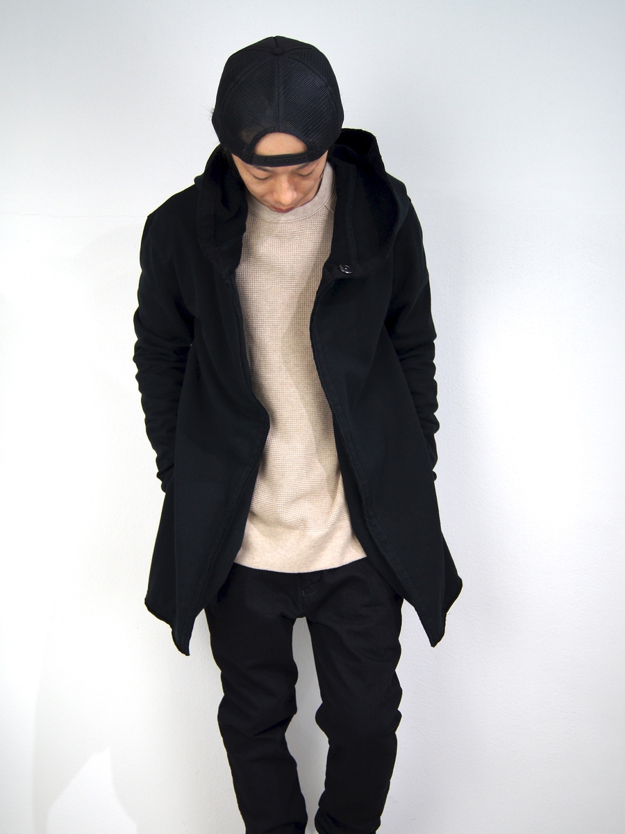 bassike HOODED BLOUSON(ベイシーク)2016128185657.jpg