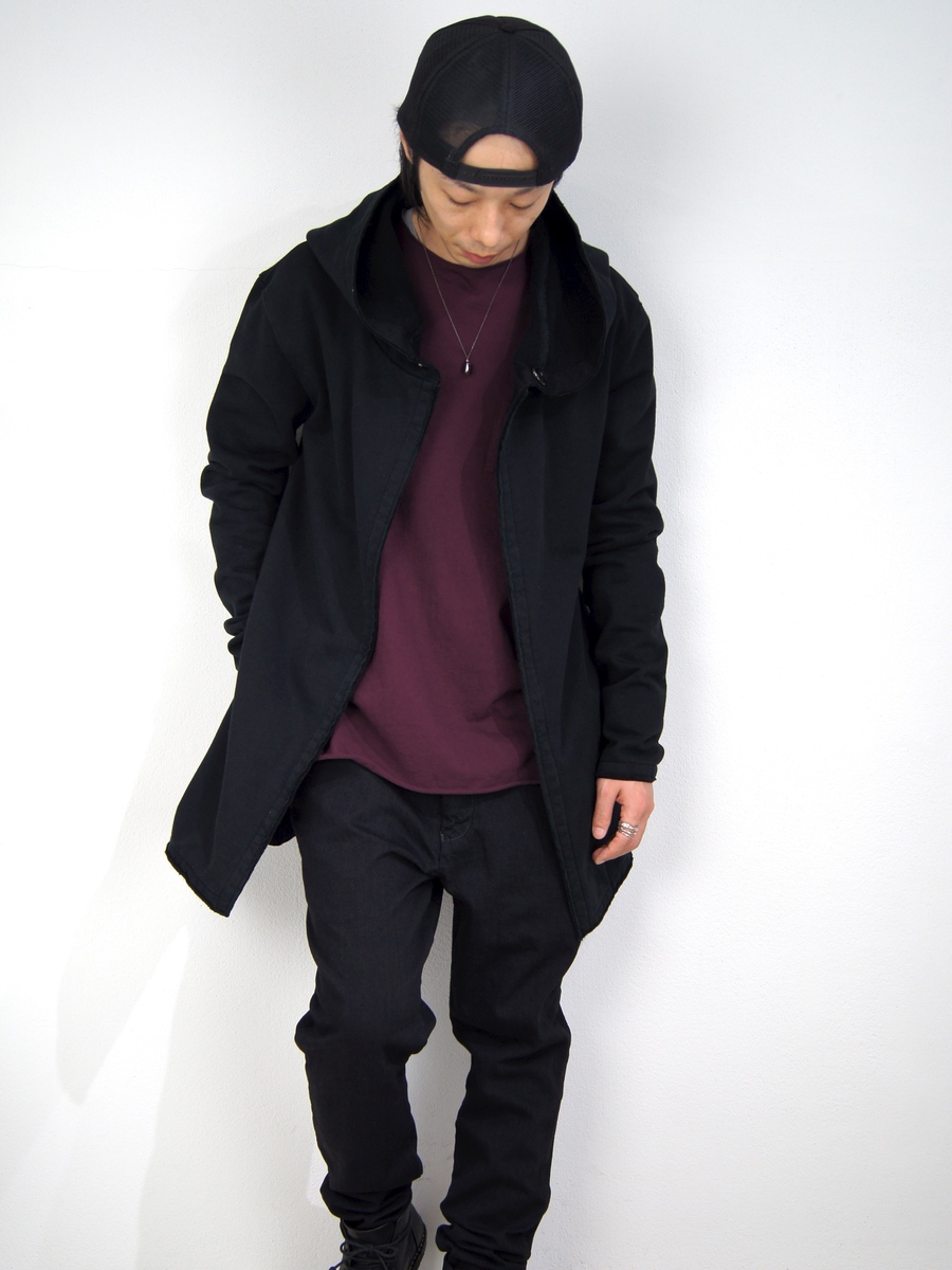 bassike HOODED BLOUSON(ベイシーク)2016128185743.jpg