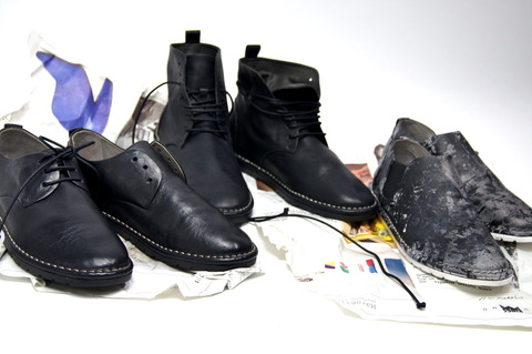 Men's leather Ankle Boots, handcrafted zip up Booties | Marsèll
