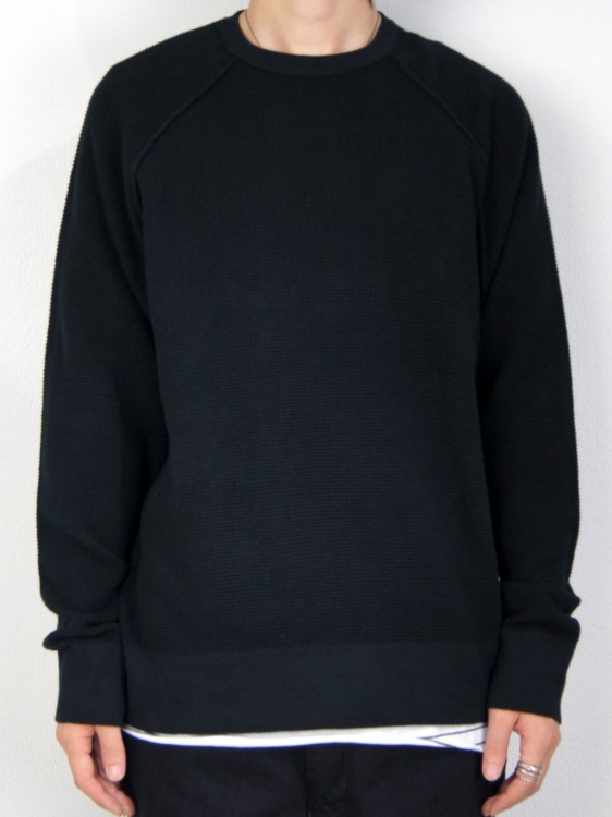 bassike COTTON CASHMERE RAGLAN SWEAT(ベイシーク)2016918183658.jpg