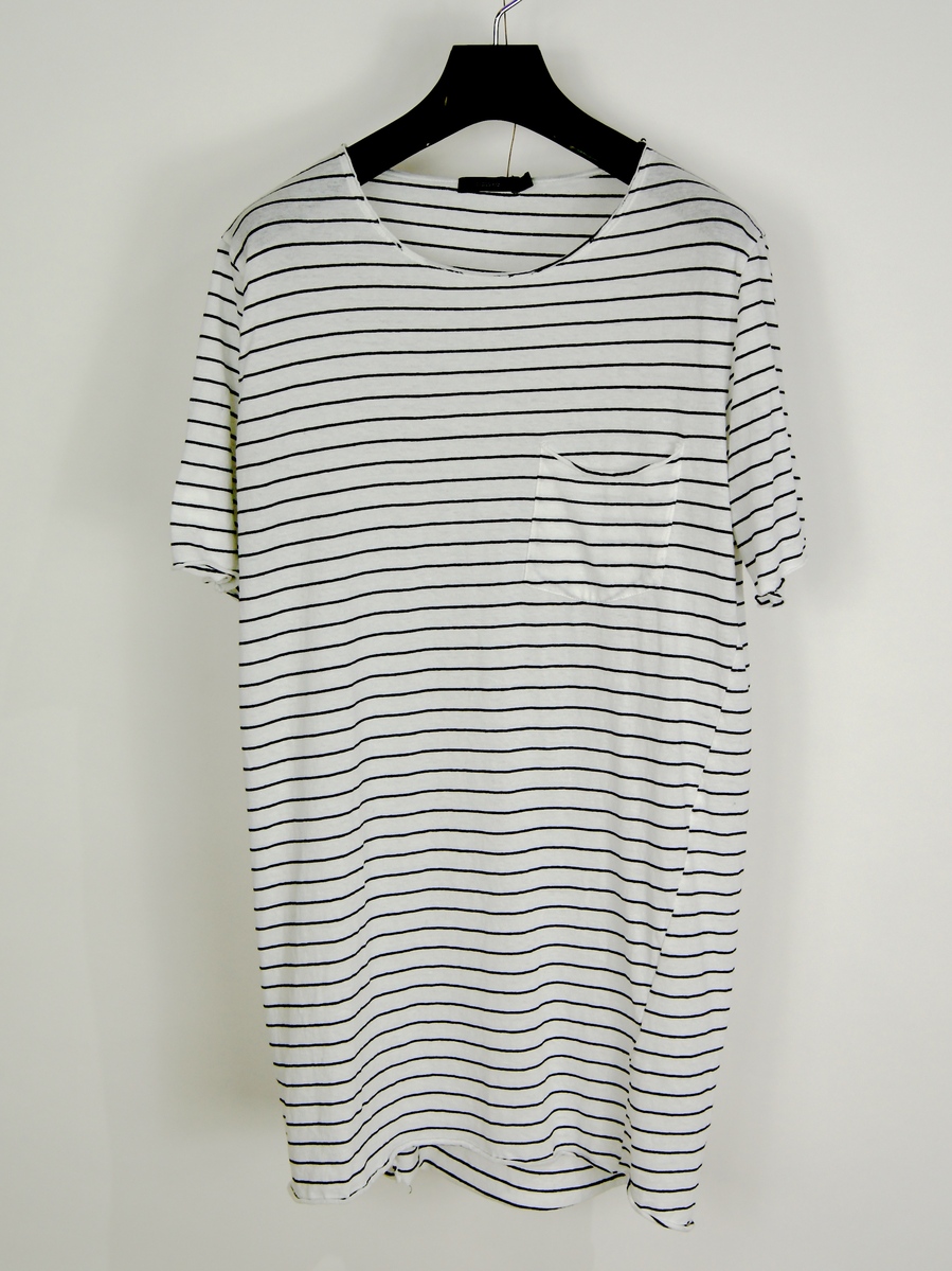 bassike STRIPE RAW POCKET T-SHIRT(ベイシーク)2016927175951.jpg