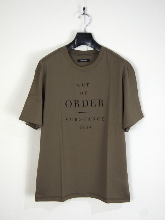 CHRISTIAN DADA OUT OF ORDER Print Fine Cotton T-shirt(クリスチャンダダ)2017127181842.jpg