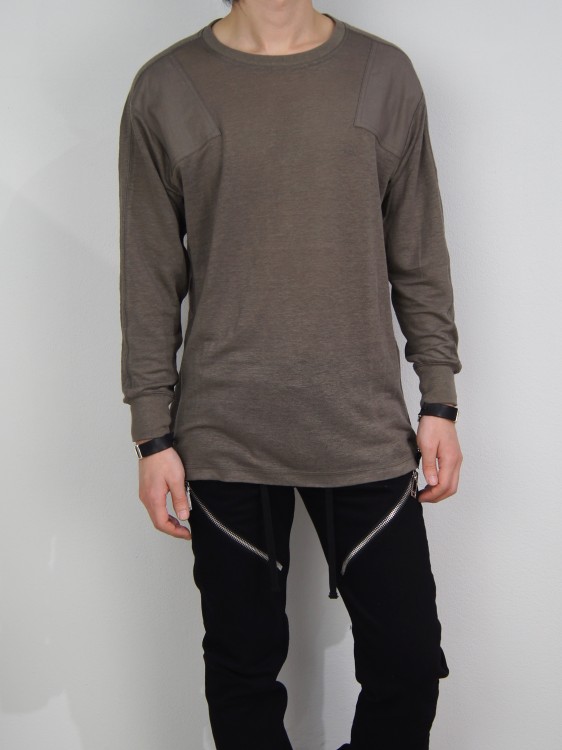 CHRISTIAN DADA Combat Crew Neck Linen Knit(クリスチャンダダ)2017224191733.jpg