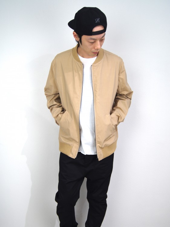 bassike compact cotton bomber jacket(ベイシーク)2017227152936.jpg