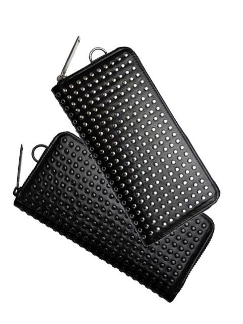 PATRICK STEPHAN LEATHER LONG WALLET FOLD 'ALL-STUDS'(パトリックステファン)2017627173822.jpg