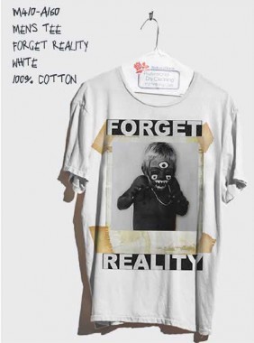 プリントTシャツ/FORGET REALITY