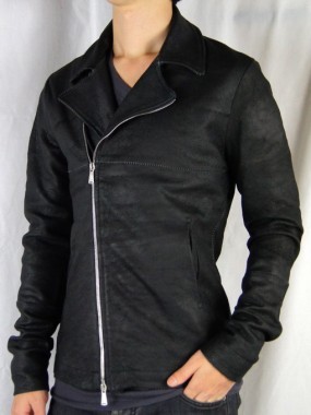 "DESTROY "W RIDERS LEATHER JACKET