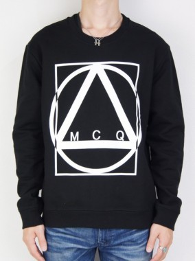 MULTI GEOMETRIC PRINT SWEATSHIRT