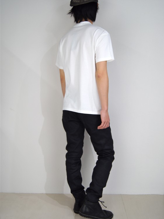 コラージュプリントTシャツ (WHITE・BLACK)