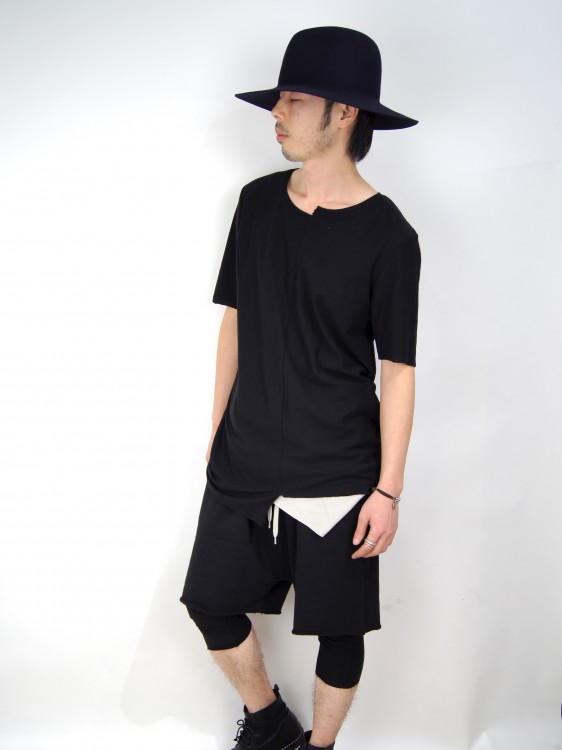 レイヤード ショートパンツ(BLACK)