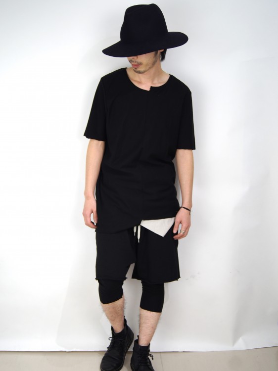 レイヤード ショートパンツ(BLACK)