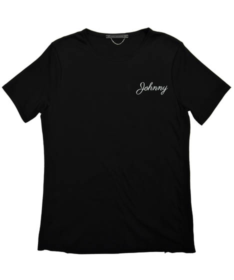 "JOHNNY" VネックTシャツ