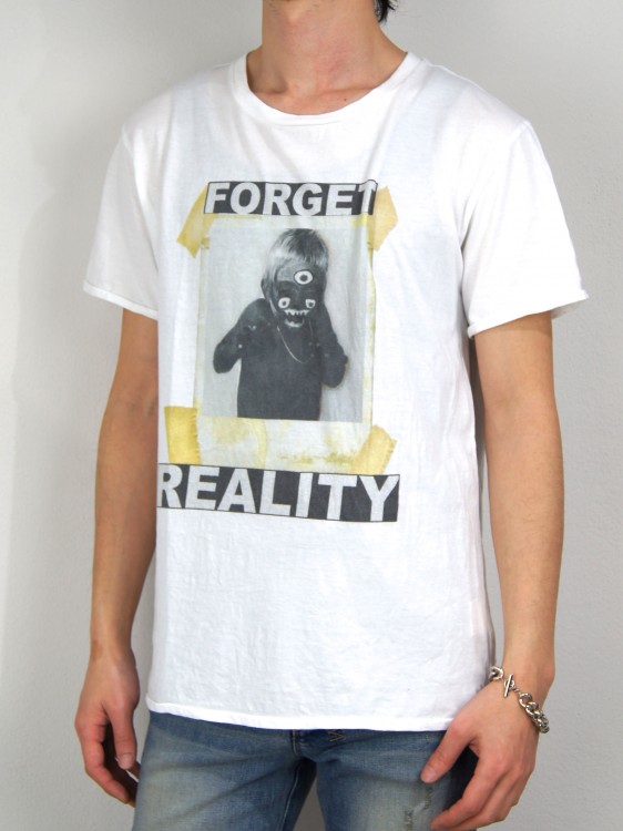 プリントTシャツ/FORGET REALITY