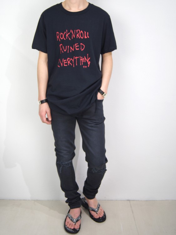 ksubi スビ DEAD Tシャツ ダメージTシャツ XS 実質M～L位 黒