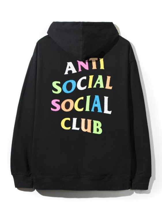 ANTI SOCIAL SOCIAL CLUB マルチカラー ジップアップ フーディー ...