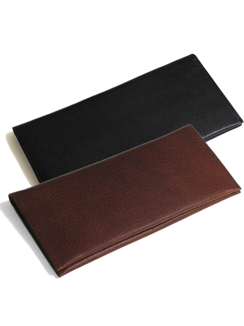 カウハイド ロングウォレット (NAVY・BROWN・BLACK)