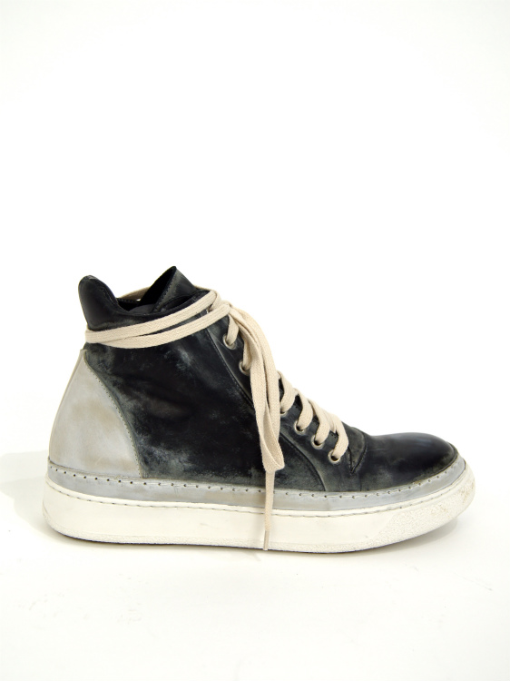 PELLE LEATHER LACE-UP SNEAKER