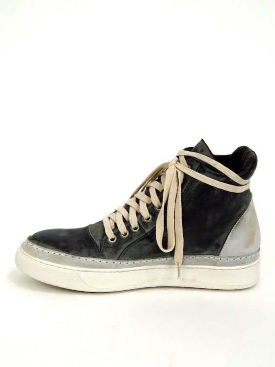 PELLE LEATHER LACE-UP SNEAKER