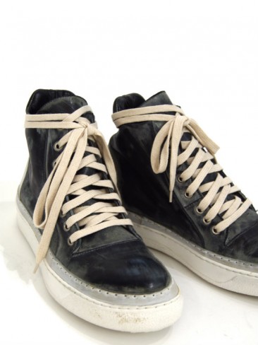 PELLE LEATHER LACE-UP SNEAKER