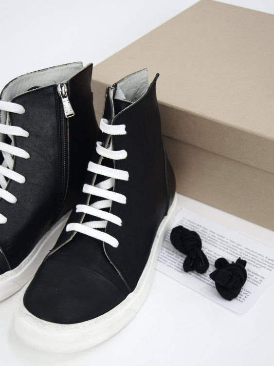10sei0otto SIDE ZIP LEATHER SNEAKERS | DIECISEIZEROOTTO 公式通販