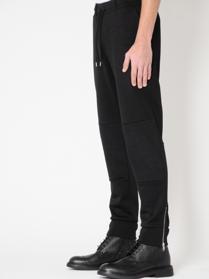 TAILORED SIDE ZIP SWEATPANTS