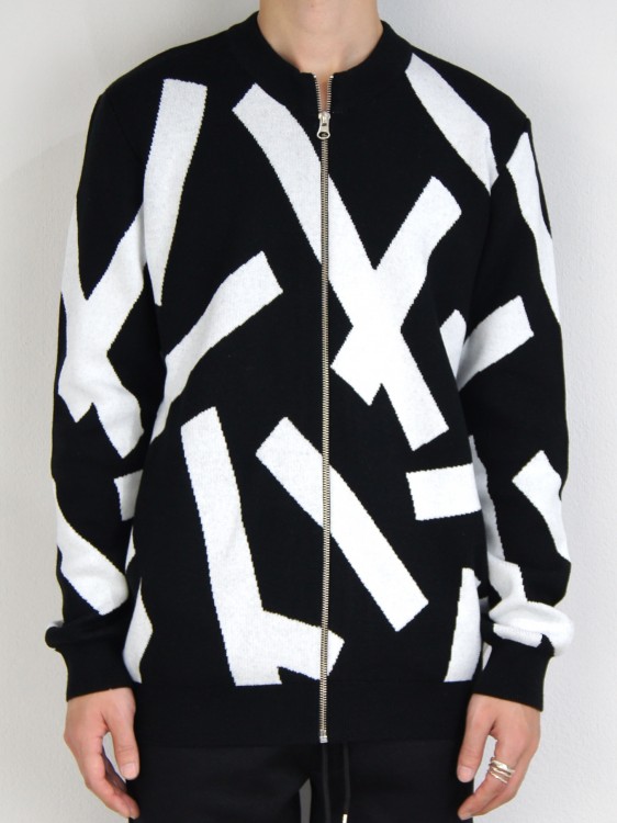 STRIP ZIP TAPE BLOUSON