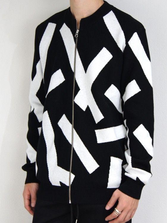 STRIP ZIP TAPE BLOUSON