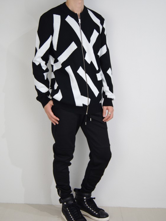 STRIP ZIP TAPE BLOUSON