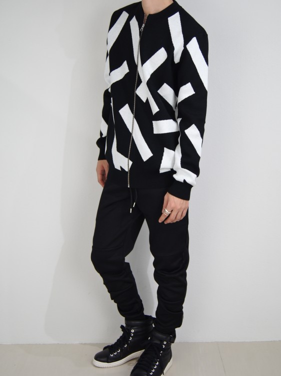 STRIP ZIP TAPE BLOUSON