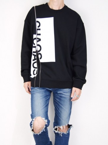 CHAOS ZIP SWEATSHIRT