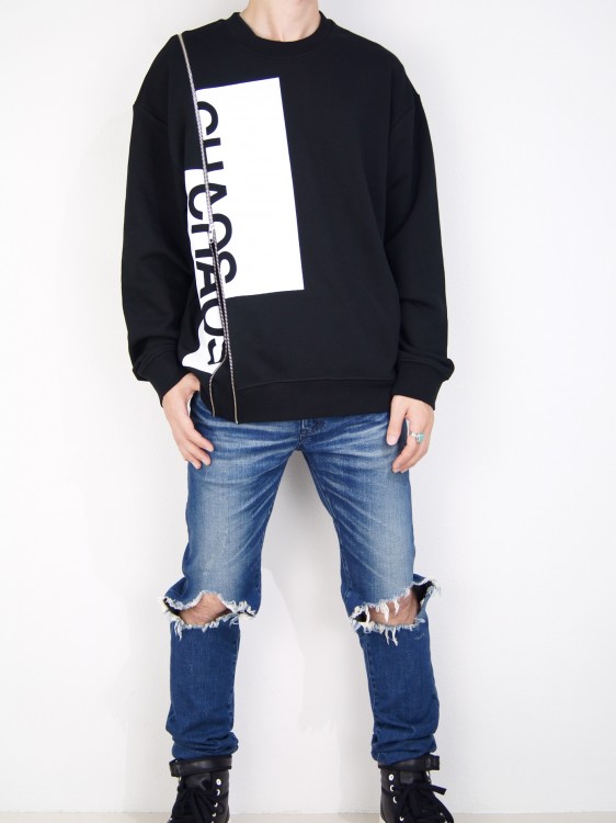 CHAOS ZIP SWEATSHIRT