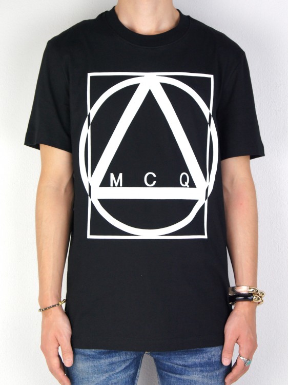 MULTI GEOMETRIC PRINT T-SHIRT