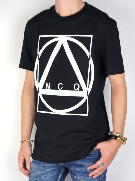 MULTI GEOMETRIC PRINT T-SHIRT