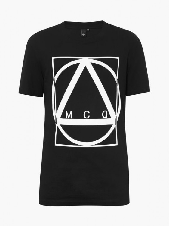 MULTI GEOMETRIC PRINT T-SHIRT