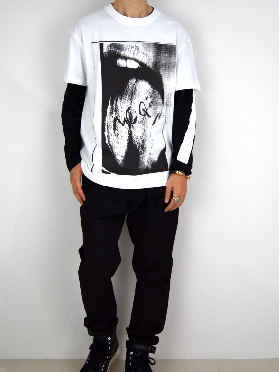 OVER PRINT LONG SLEEVES