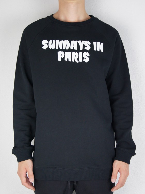 プリントスウェット/SUNDAYS IN PARIS