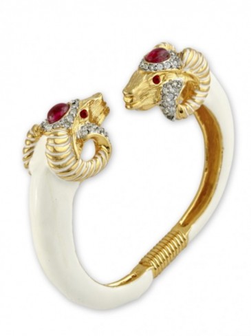 RUBY&CRYSTAL RAMS BRACELET
