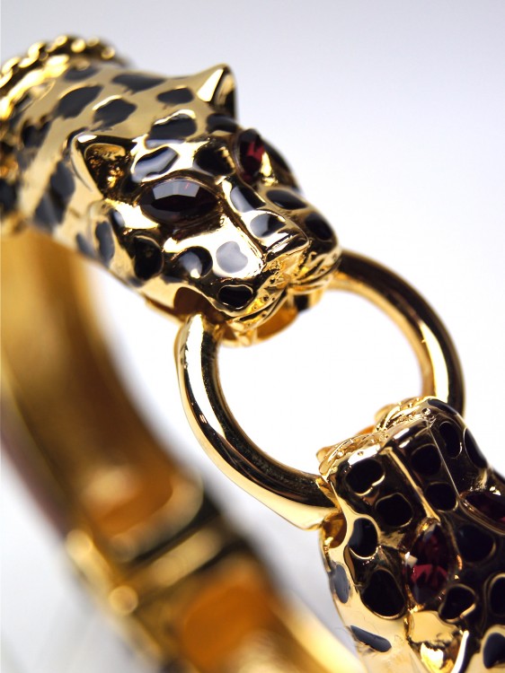 RUBY LEOPARD BRACELET