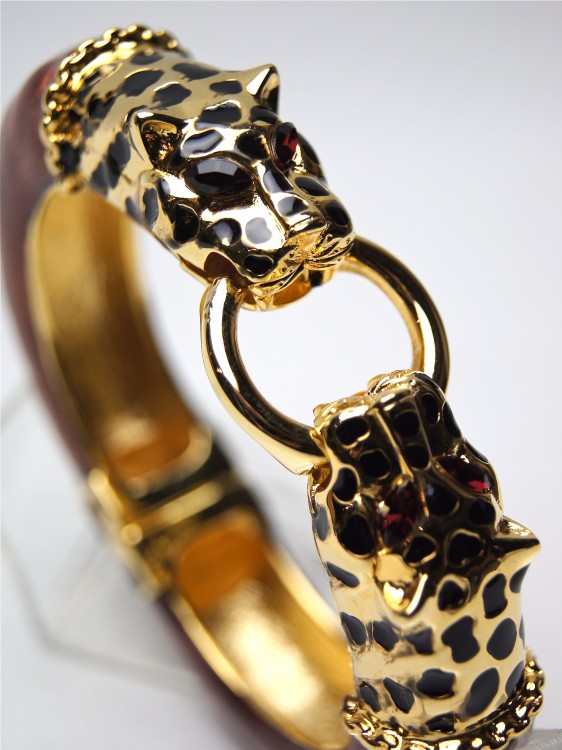 RUBY LEOPARD BRACELET