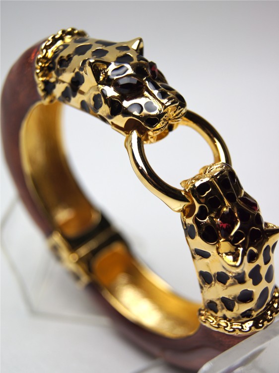 RUBY LEOPARD BRACELET