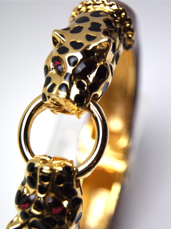 RUBY LEOPARD BRACELET