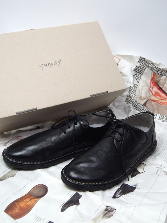 マルセル Marsell レザー短靴 ブラウン - ドレス/ビジネス